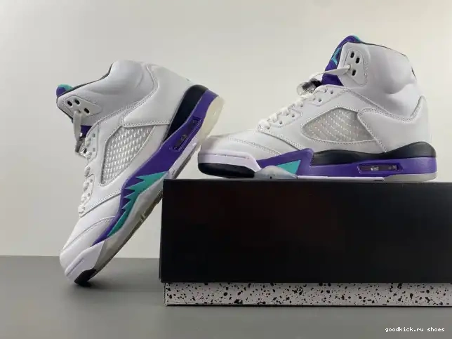 80% Off Sale 5 Retro Air Grape 136027-108 (2013) Jordan 0509